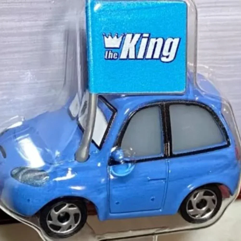 Disney Pixar Cars The King Mathew True Blue McCrew Metal Series Toy Car NIP 2022